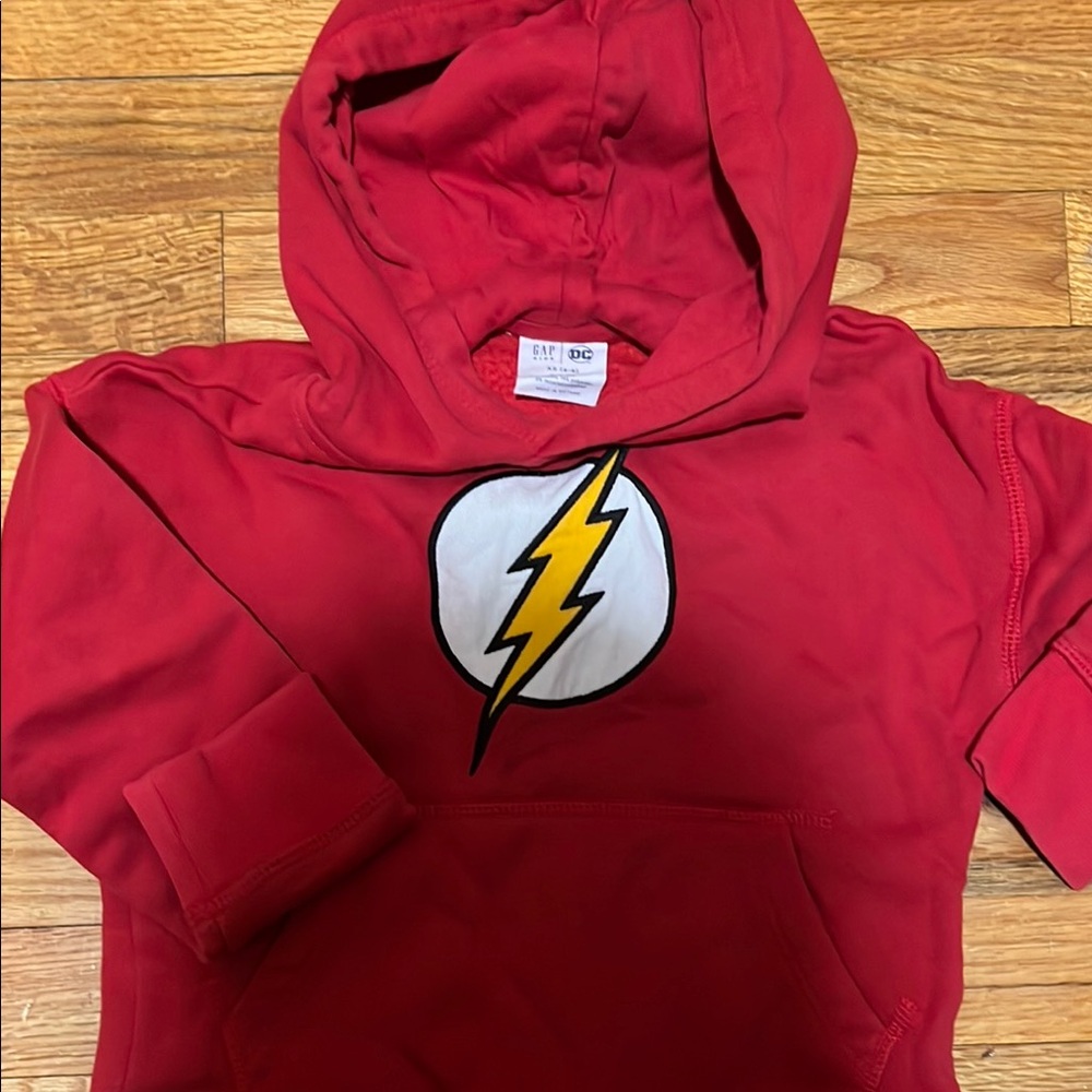 GAP Red Hoodie with Lightning Bolt
